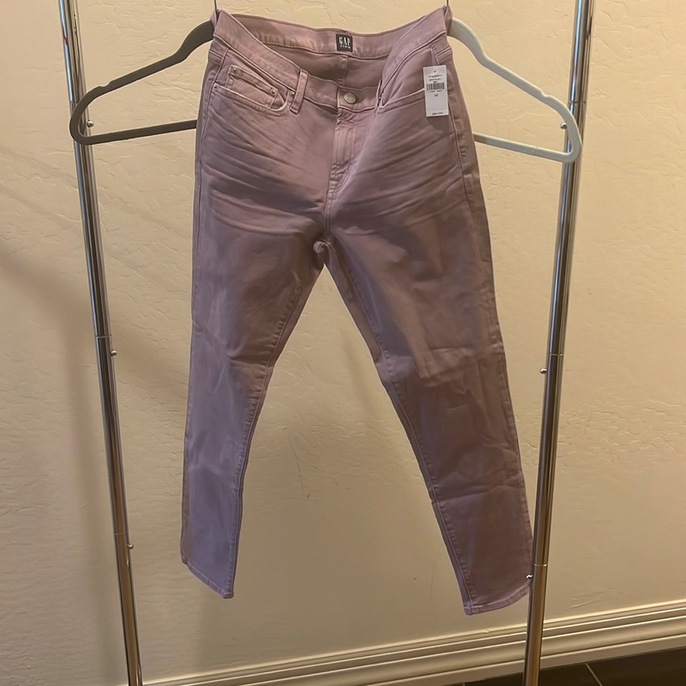 GAP. lavender pants